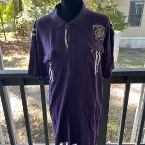 Atti Men's Purple Polo Shirt